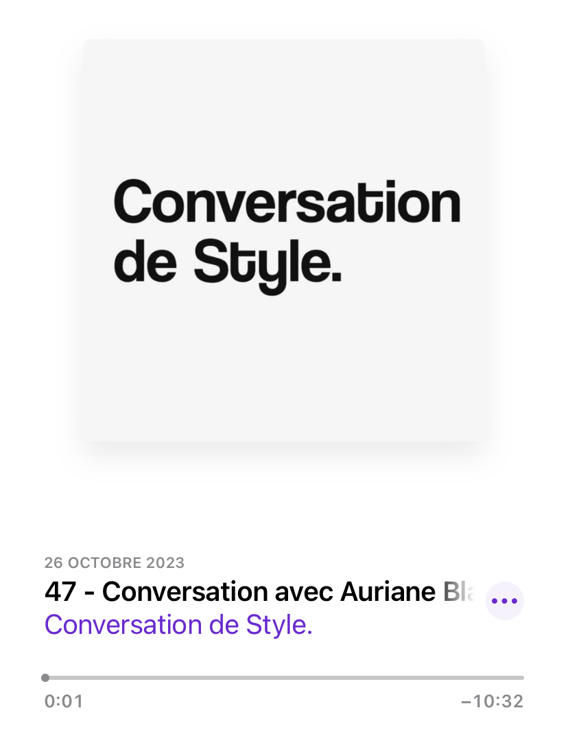 Cèucle - Conversation de Style