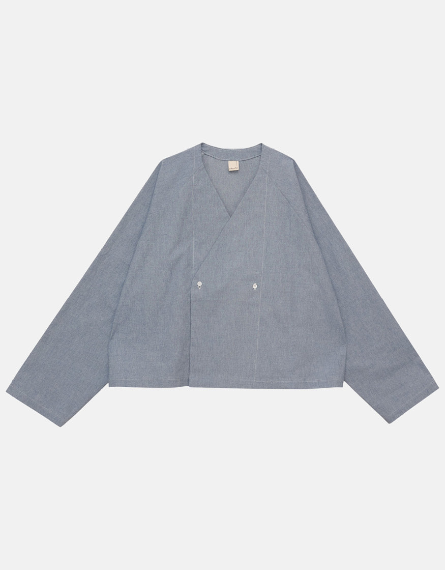 CROPPED SHIRT CHAPTER 4 _ LIGHT BLUE