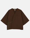 SHORT SLEEVE KIMONO CHAPTER 4 _ TOBACCO