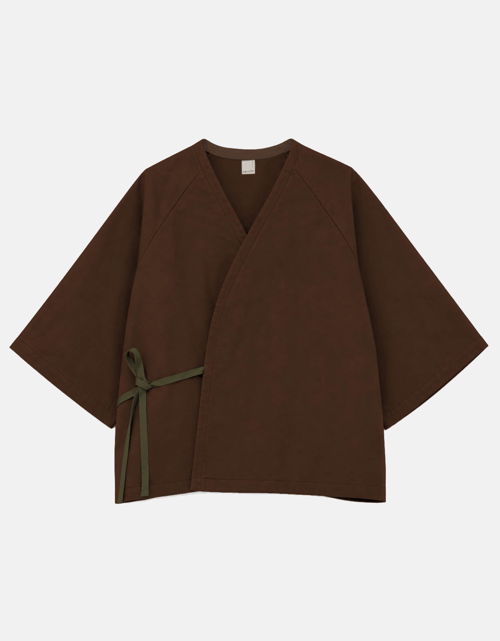 SHORT SLEEVE KIMONO CHAPTER 4 _ TOBACCO