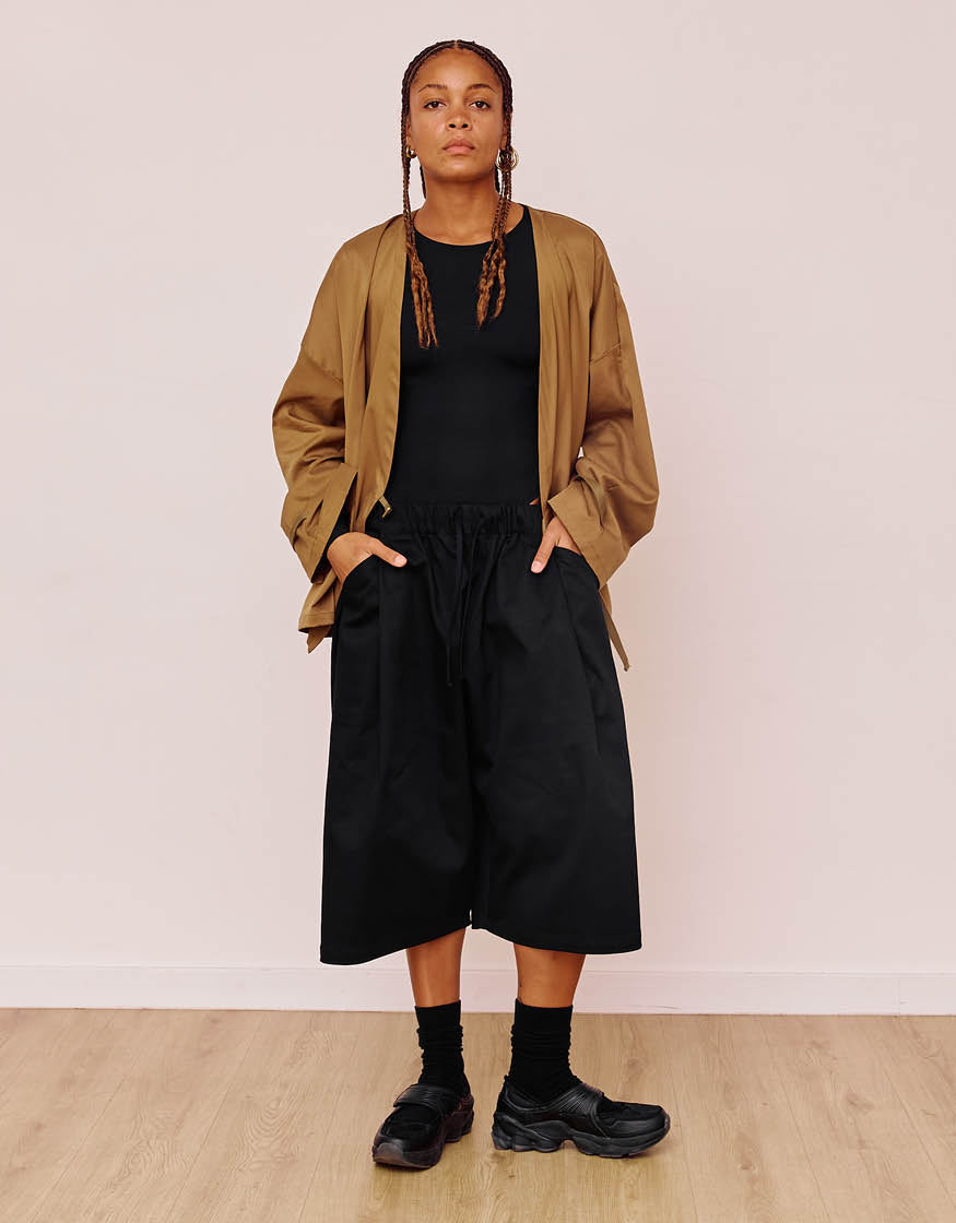 CHEMISE KIMONO CHAPITRE 3 _ PALE BROWN