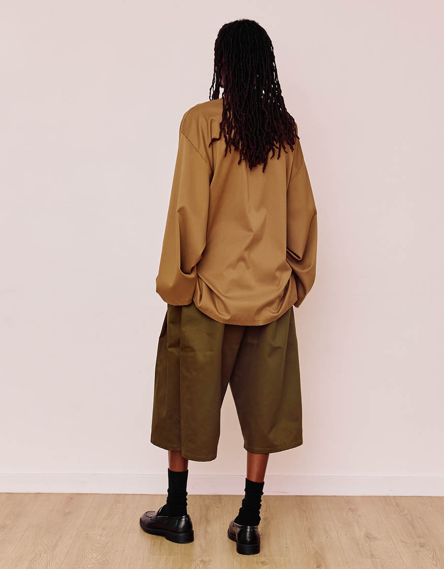 CHEMISE KIMONO CHAPITRE 3 _ PALE BROWN