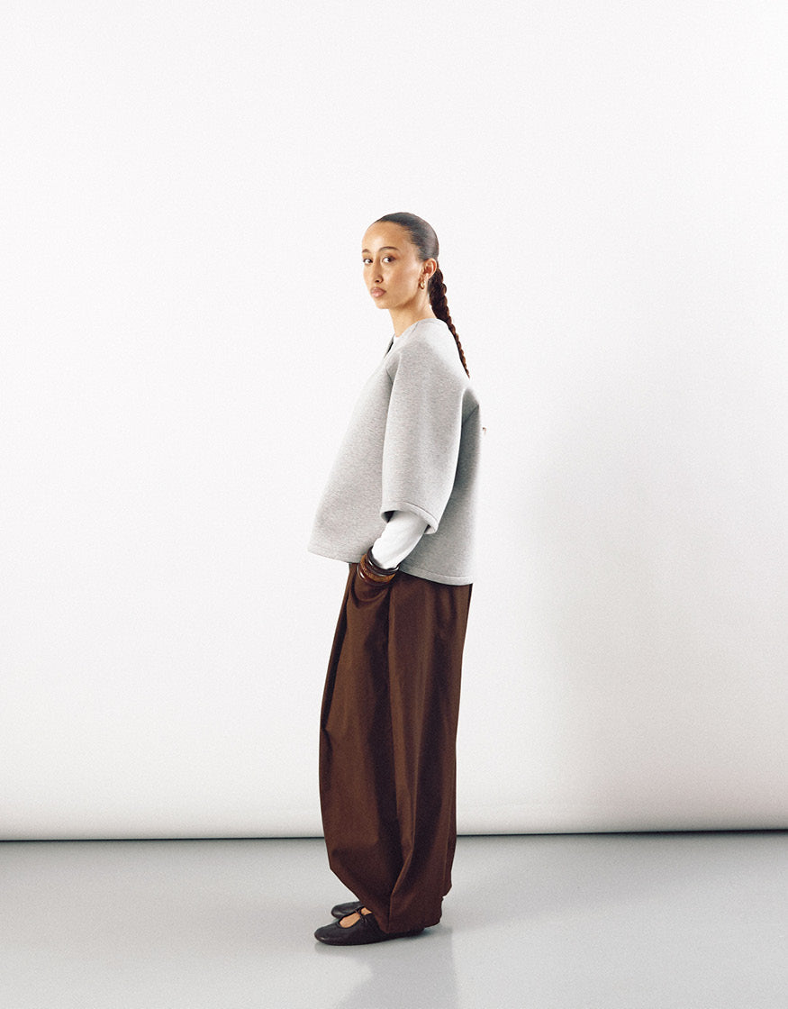 SHORT SLEEVE KIMONO CHAPTER 4 _ LIGHT GREY