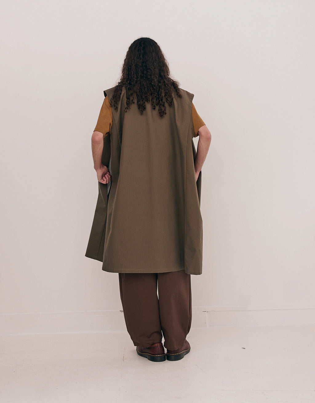 GILET LONG CHAPITRE 1 _ OLIVE