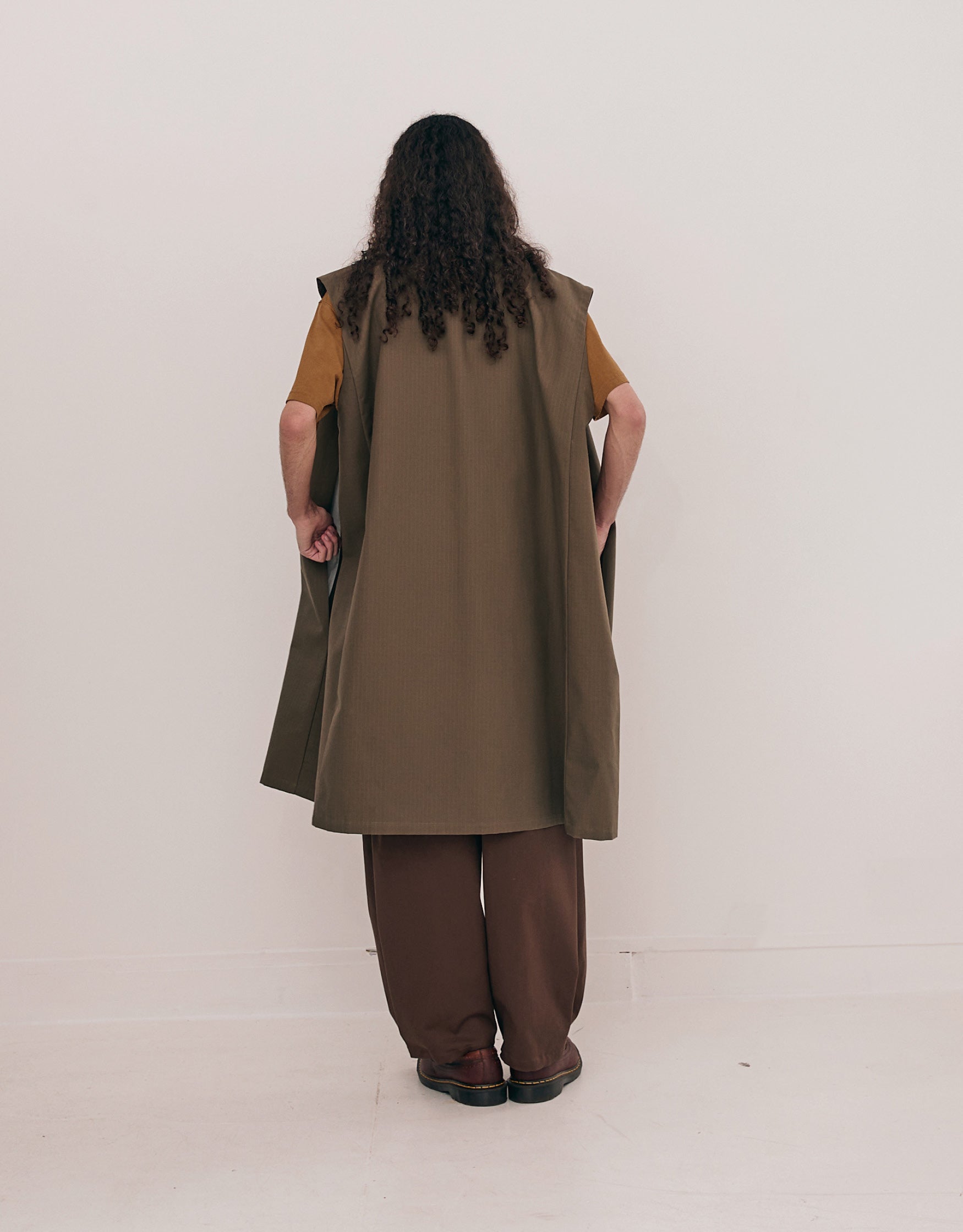 GILET LONG CHAPITRE 1 _ OLIVE