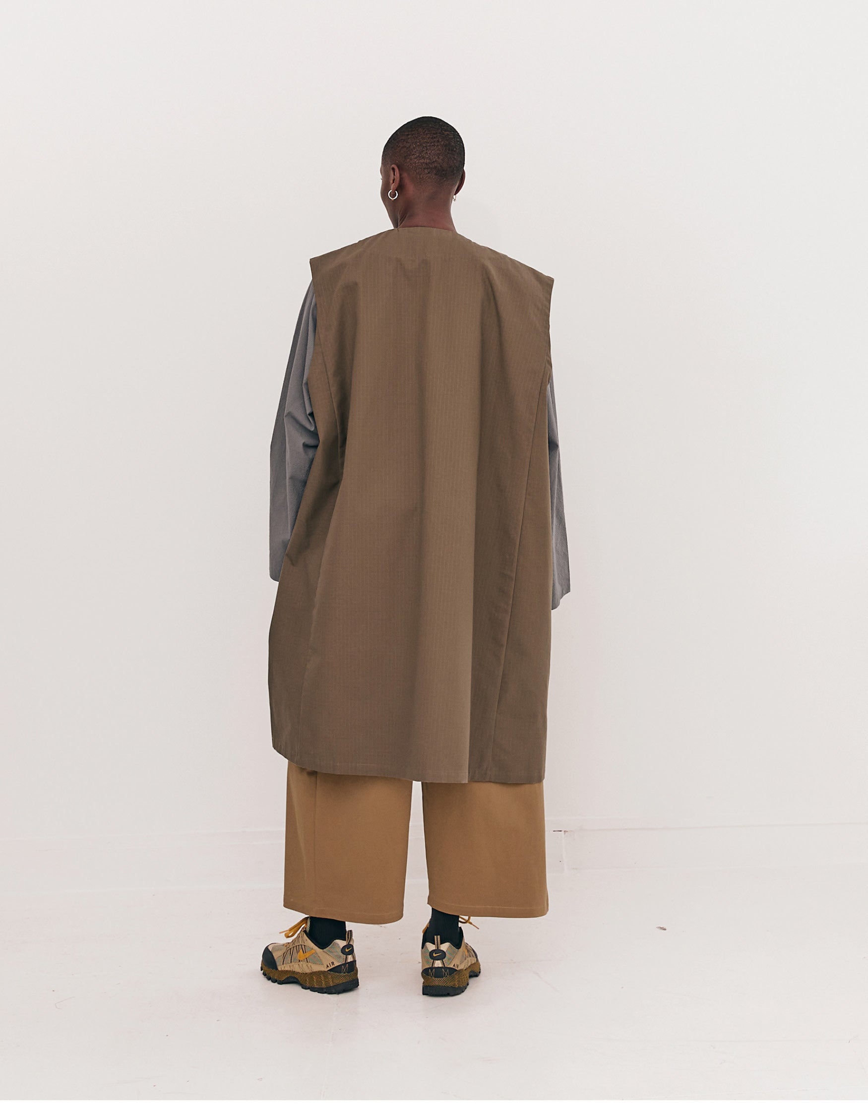 GILET LONG CHAPITRE 1 _ OLIVE