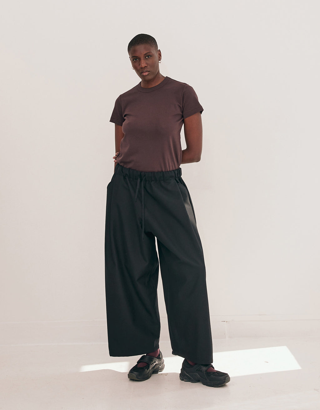 PANTALON WIDE CHAPITRE 3 _ SUITING NOIR