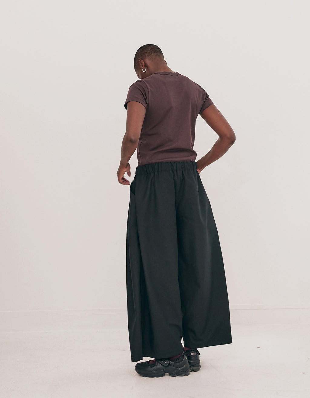 PANTALON WIDE CHAPITRE 3 _ SUITING NOIR