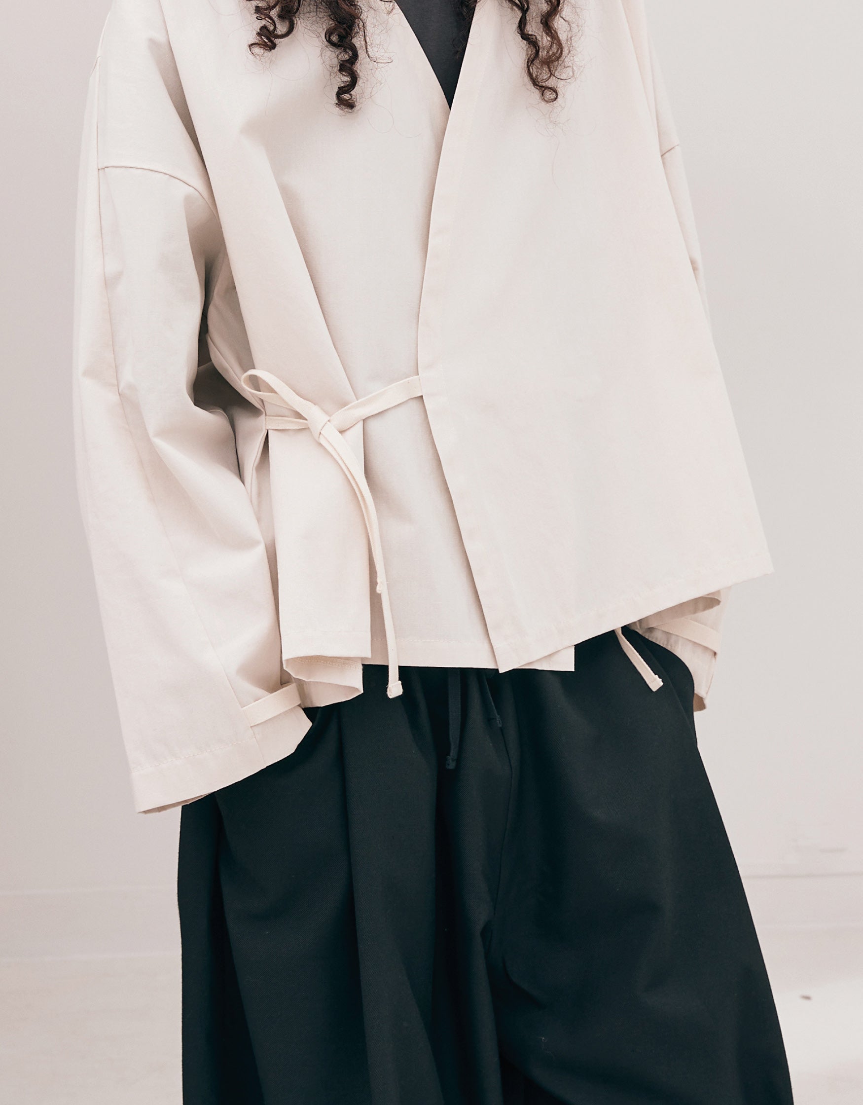 PANTALON WIDE CHAPITRE 3 _ SUITING NOIR