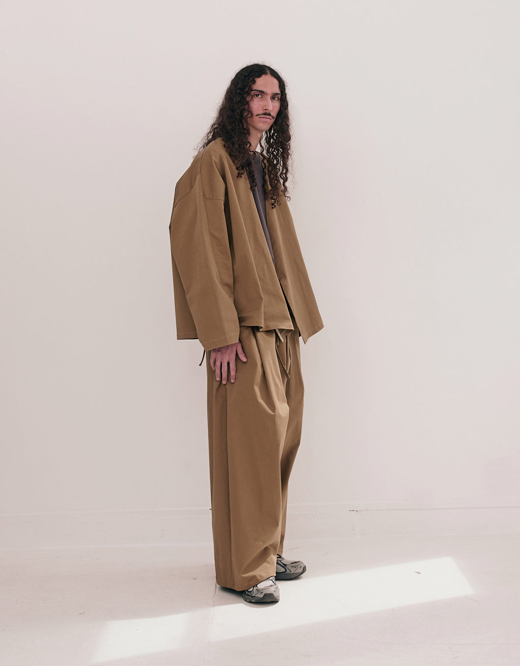 WIDE PANTS CHAPITRE 3 _ PALE BROWN