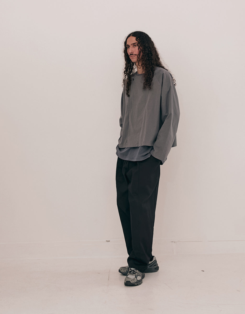 PANTALON TAPERED CHAPITRE 5 _ NOIR