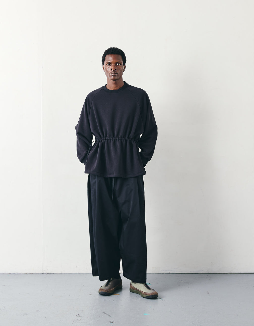 PANTALON WIDE CHAPITRE 3 _ BLACK