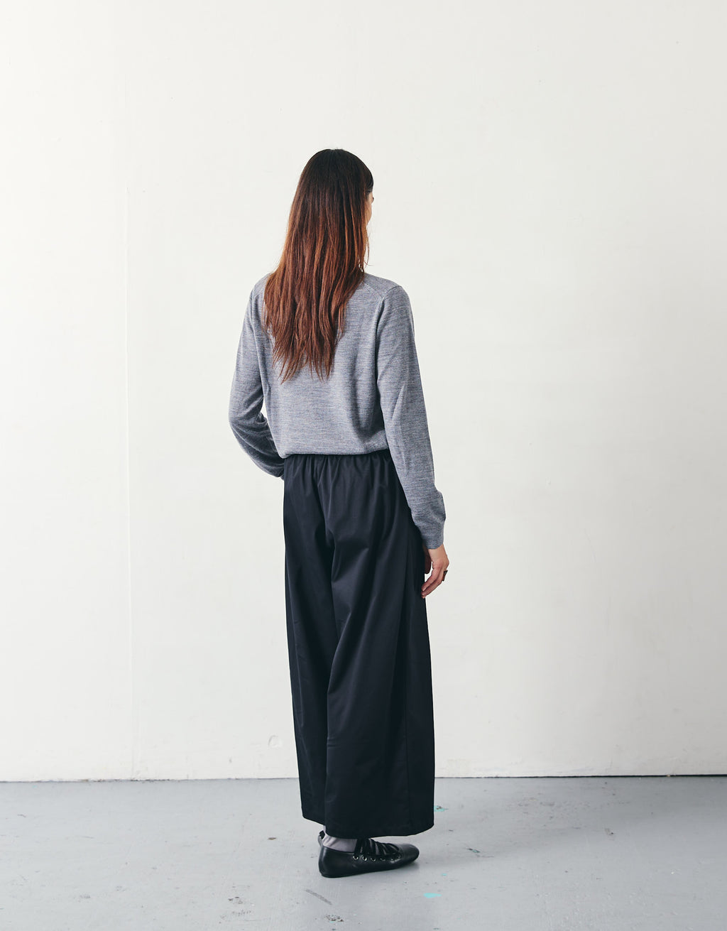 PANTALON WIDE CHAPITRE 3 _ BLACK