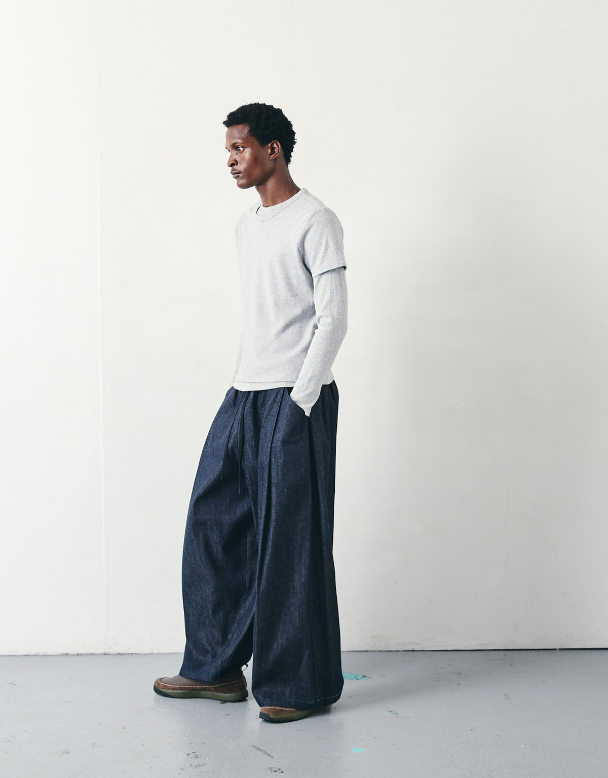 WIDE DENIM PANTS CHAPTER 3 _ INDIGO