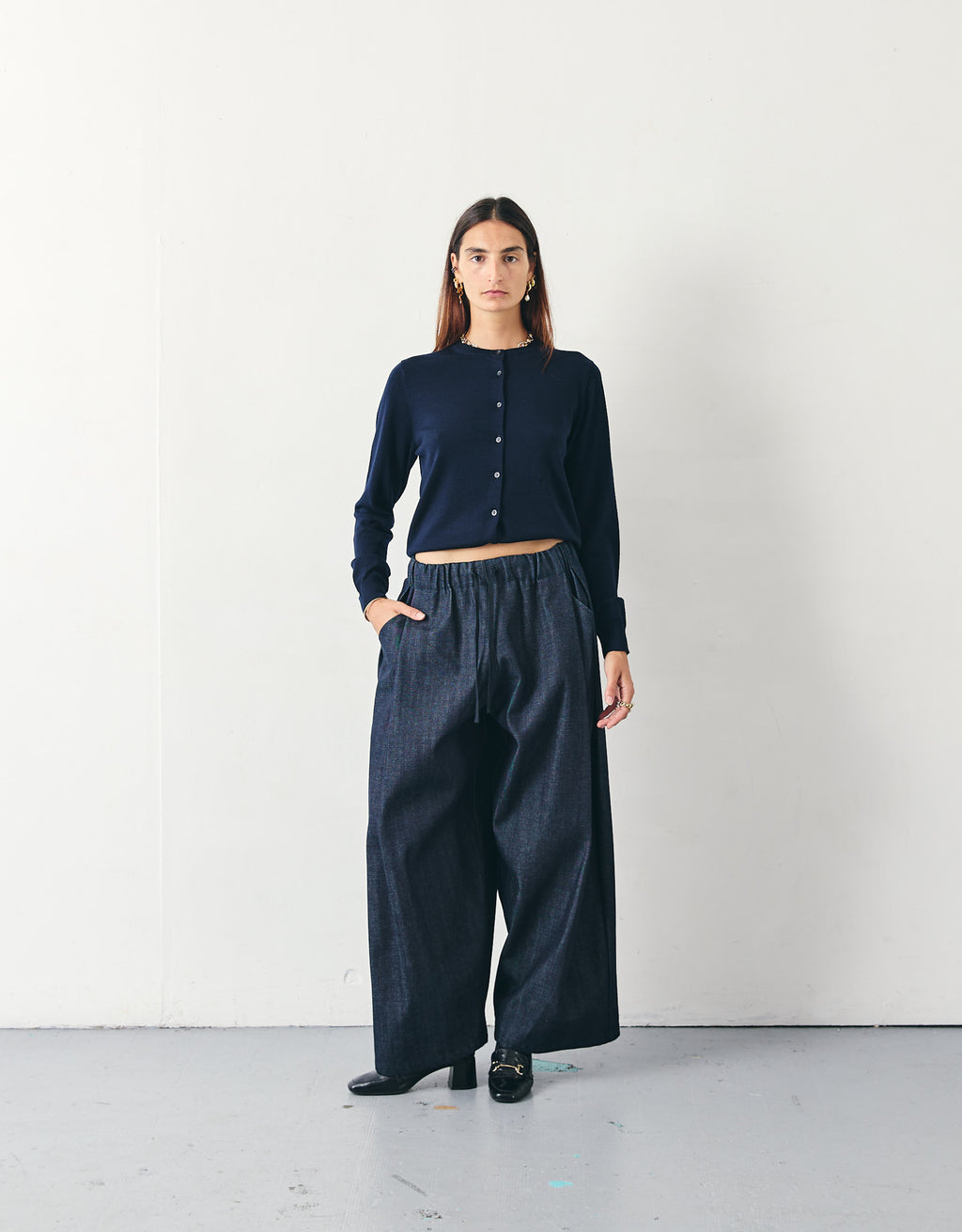 PANTALON WIDE CHAPITRE 3 _ INDIGO