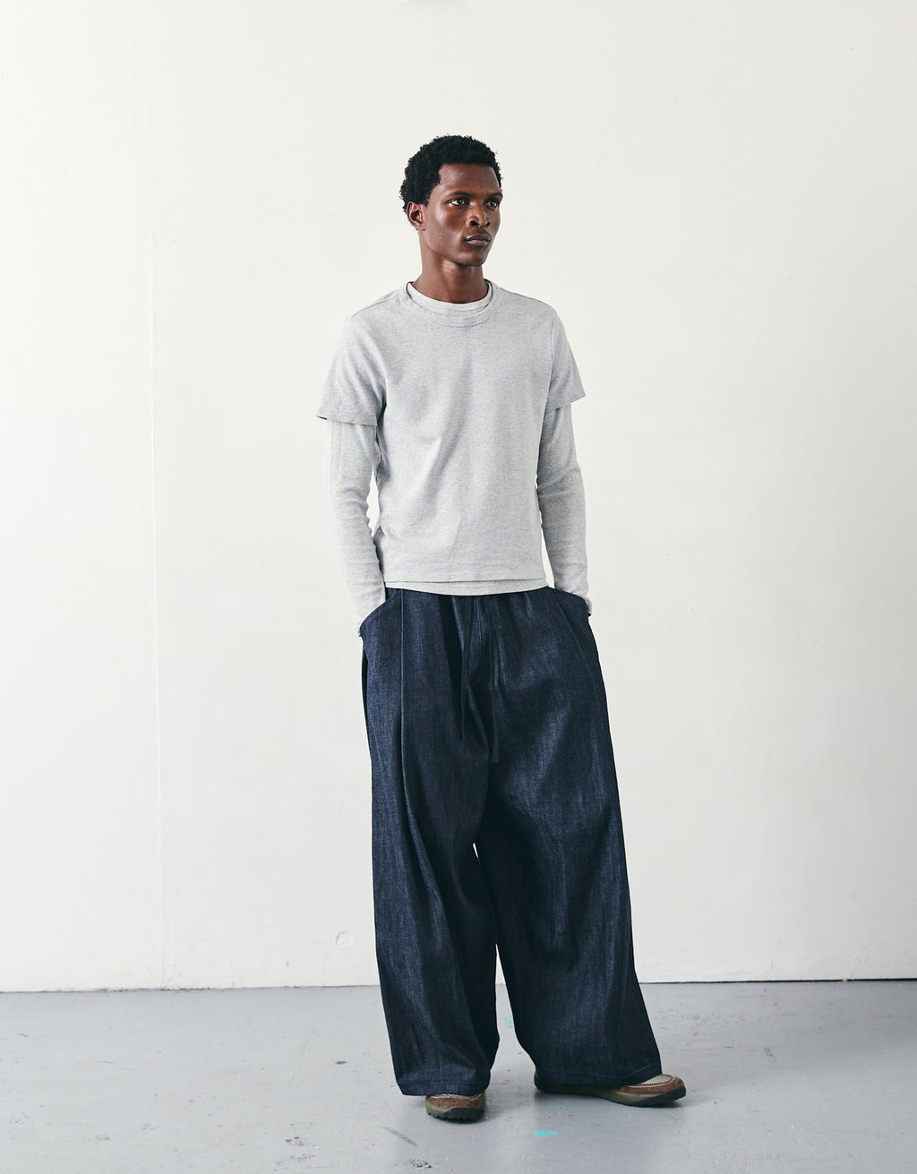 PANTALON WIDE CHAPITRE 3 _ INDIGO