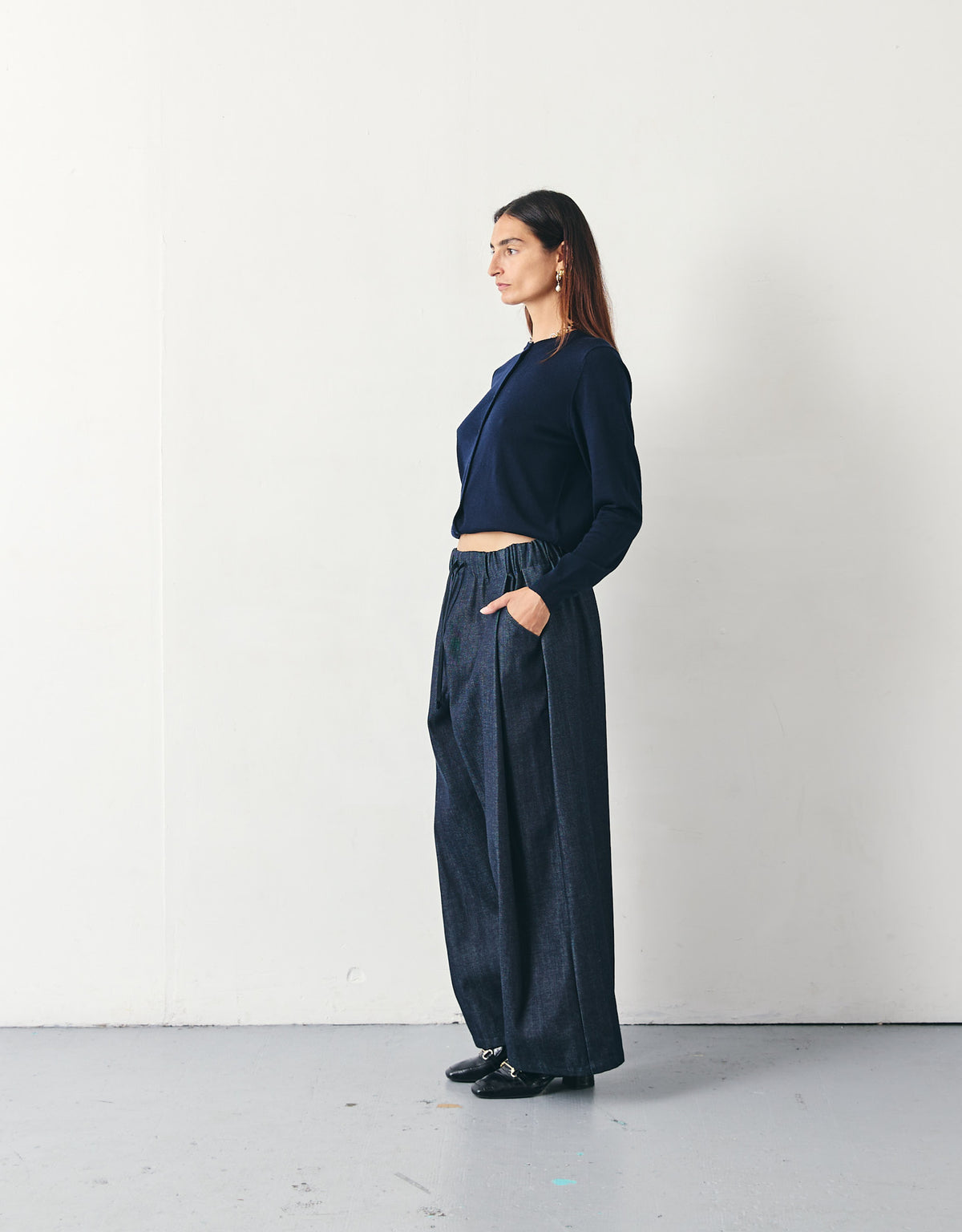 WIDE DENIM PANTS CHAPTER 3 _ INDIGO