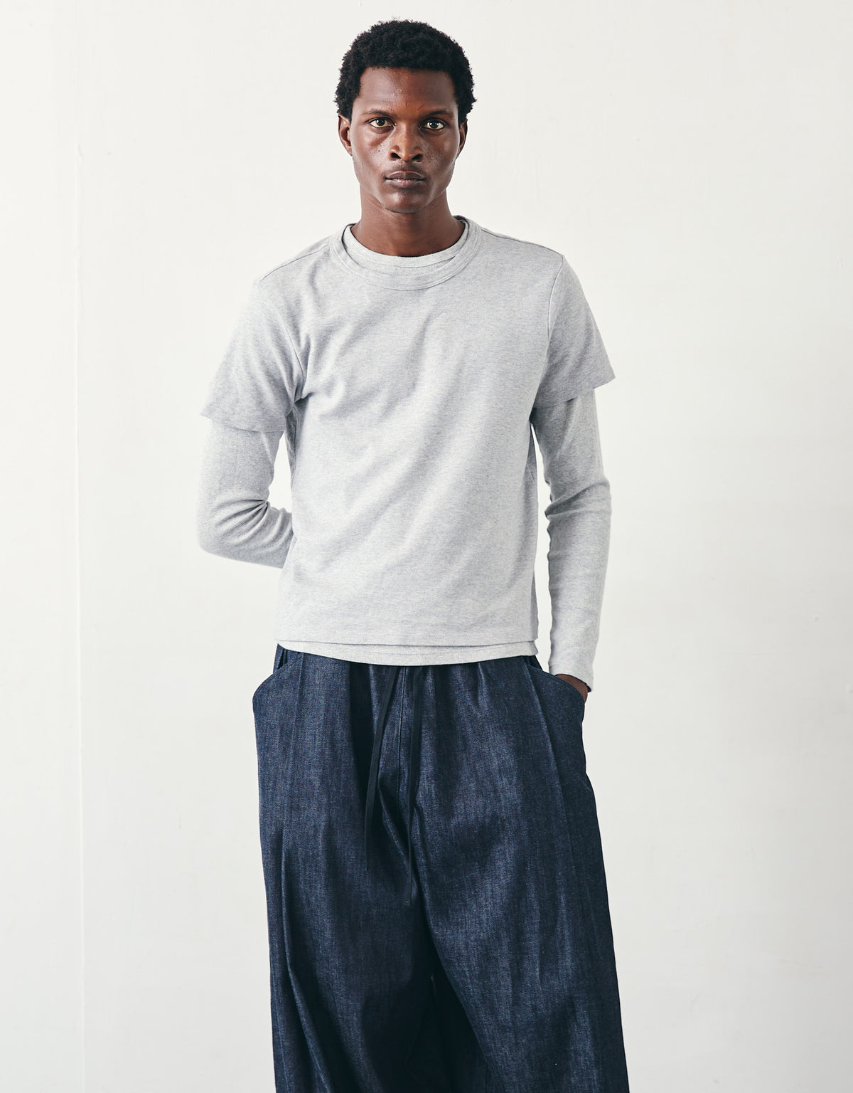 PANTALON WIDE CHAPITRE 3 _ INDIGO