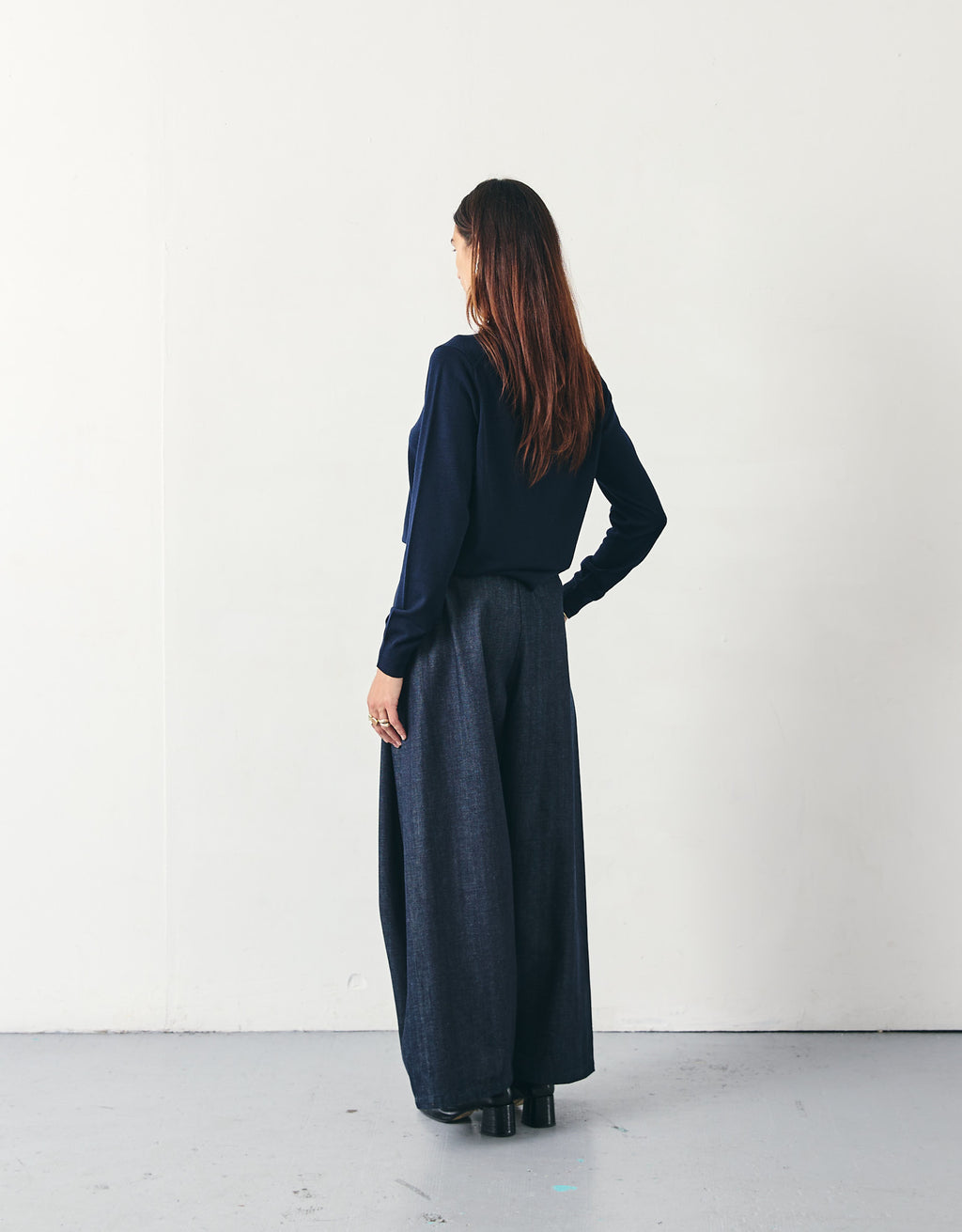 PANTALON WIDE CHAPITRE 3 _ INDIGO