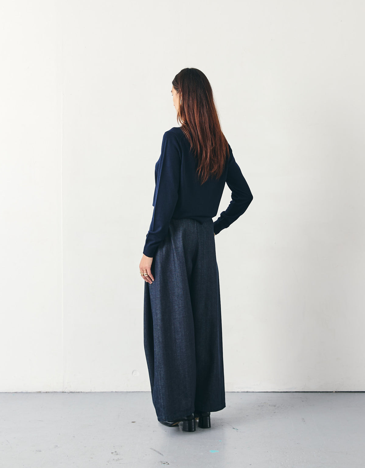 WIDE DENIM PANTS CHAPTER 3 _ INDIGO