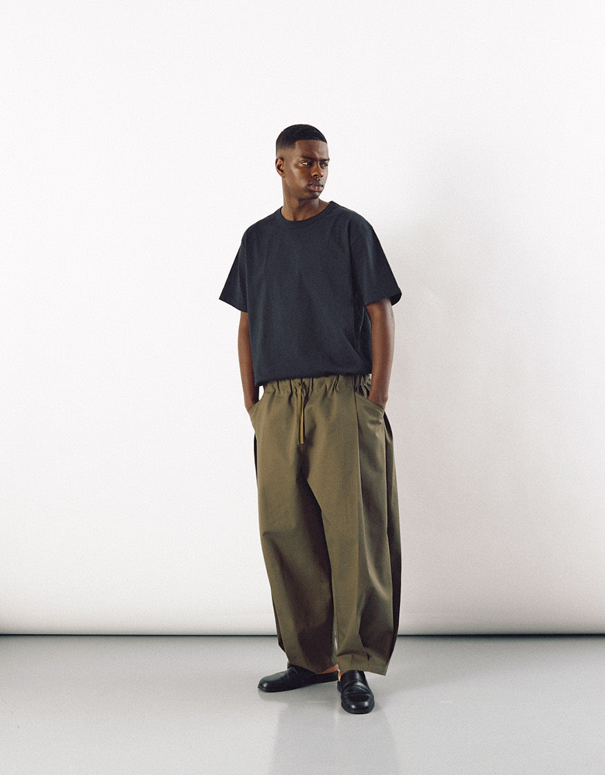 CURVED PANTS CHAPTER 4 _ OLIVE