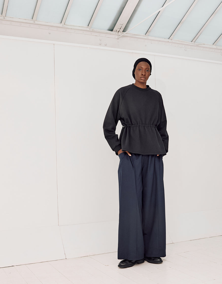 FLARED PANTS CHAPTER 6 _ NAVY