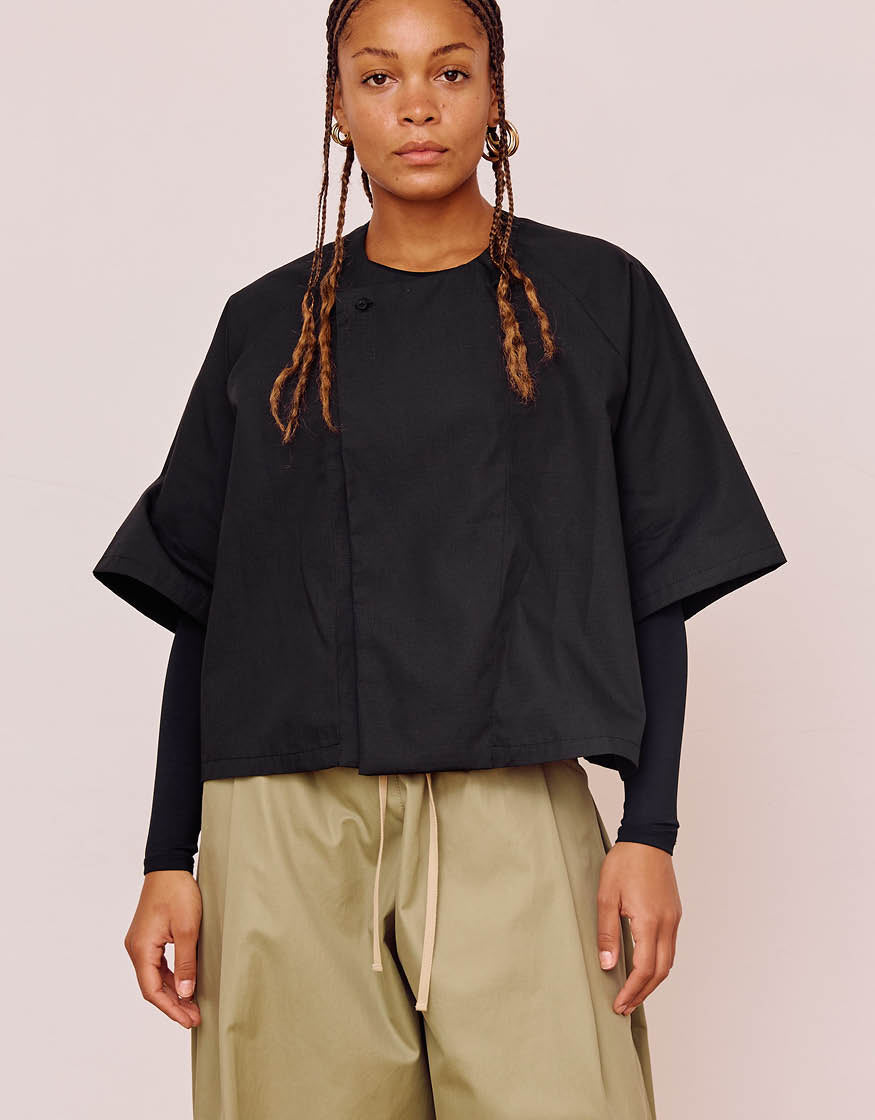 SHORT SLEEVE SHIRT CHAPTER 2 _ BLACK