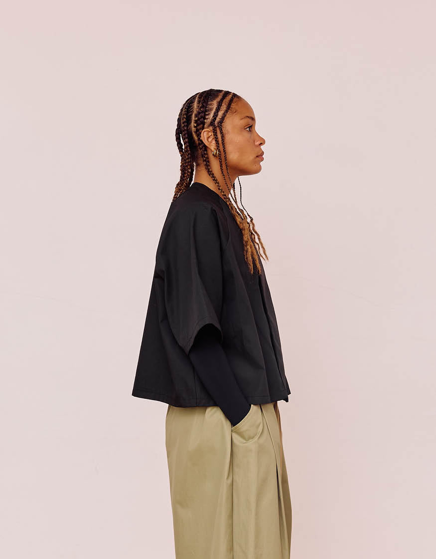 SHORT SLEEVE SHIRT CHAPTER 2 _ BLACK