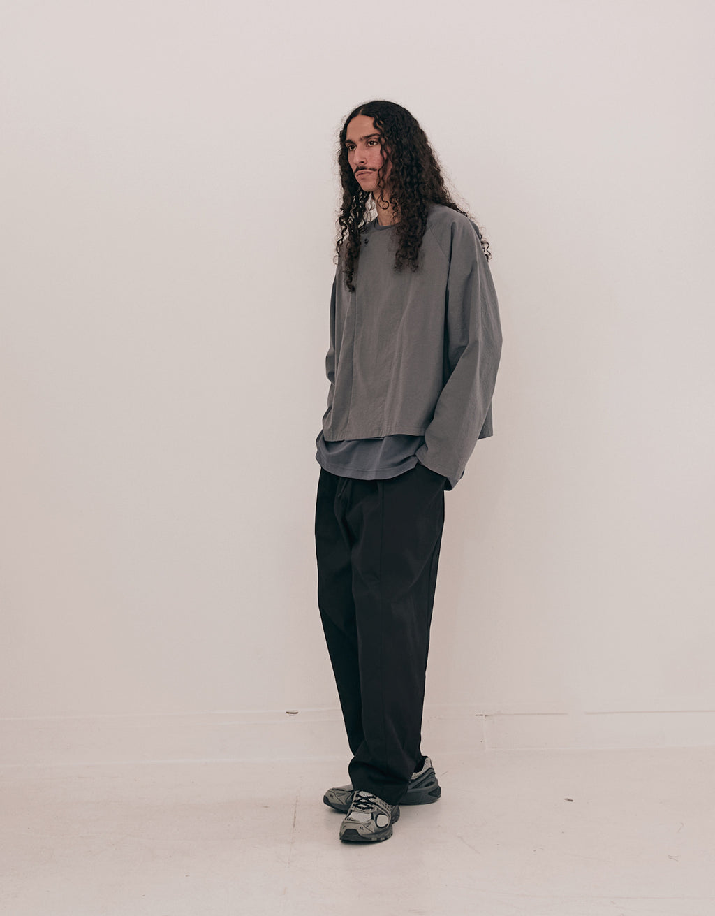 CHEMISE CROPPED CHAPITRE 3 _ STORM GREY