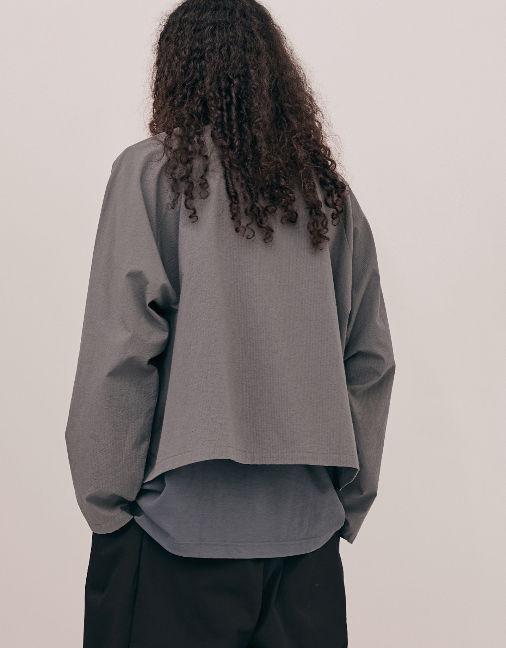 CHEMISE CROPPED CHAPITRE 3 _ STORM GREY