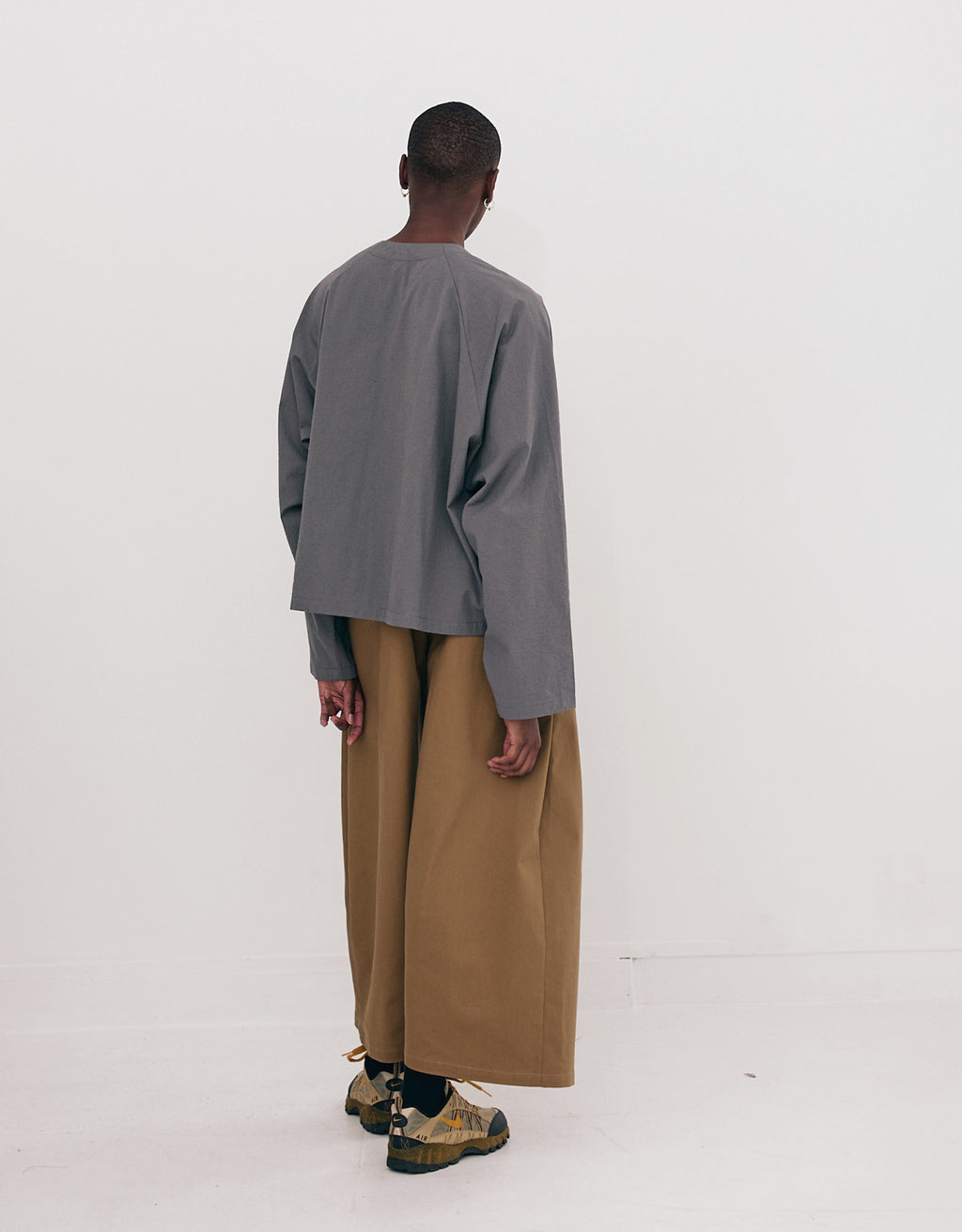 CHEMISE CROPPED CHAPITRE 3 _ STORM GREY