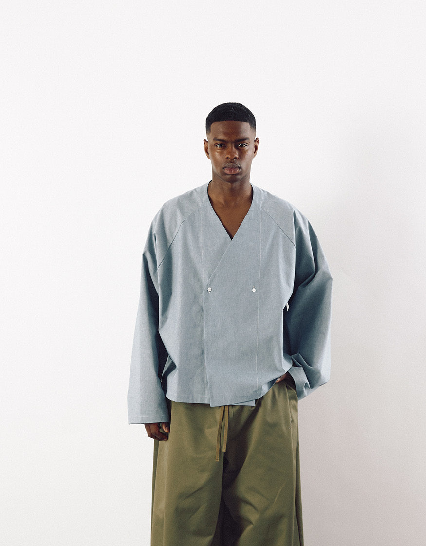 CROPPED SHIRT CHAPTER 4 _ LIGHT BLUE