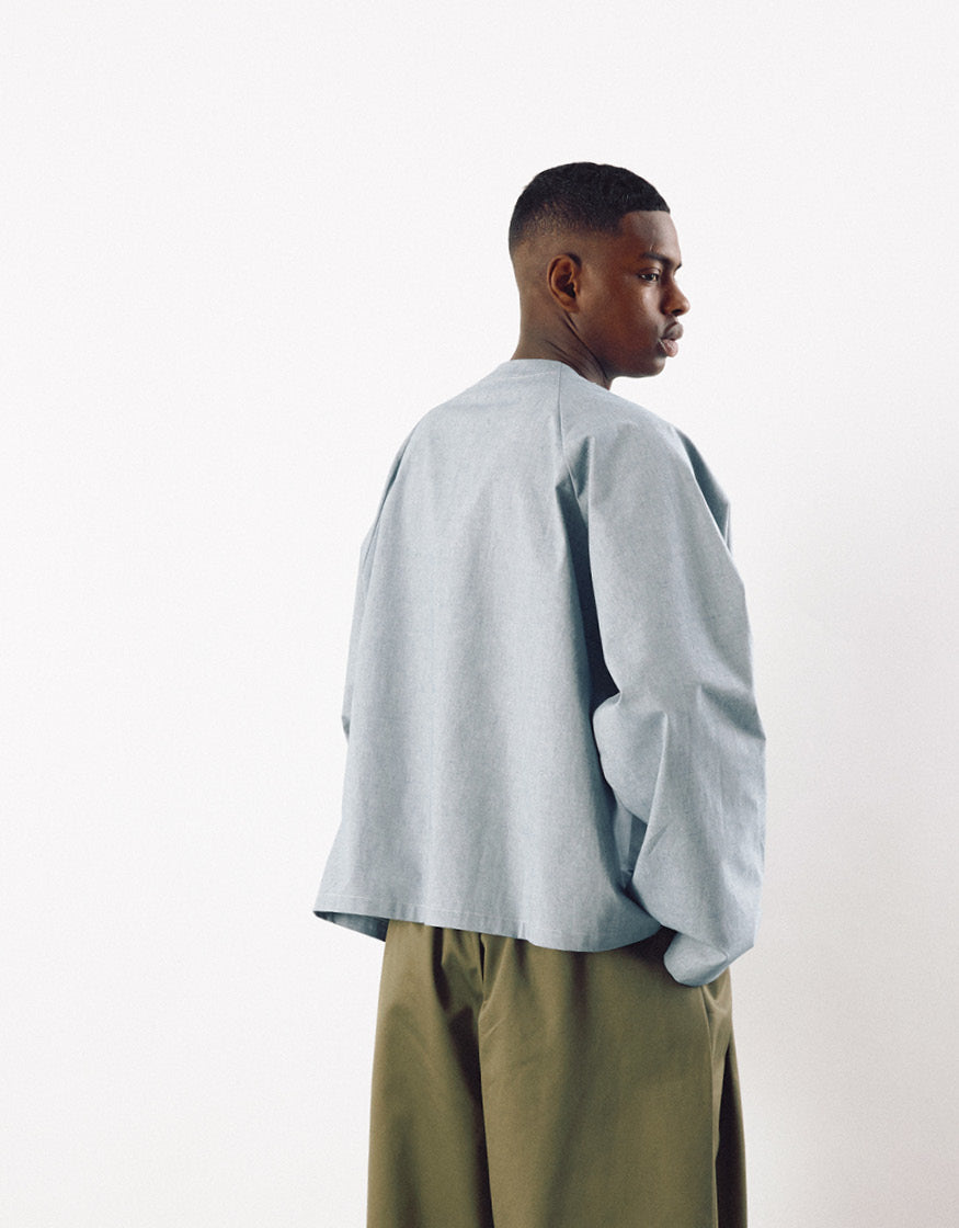 CROPPED SHIRT CHAPTER 4 _ LIGHT BLUE