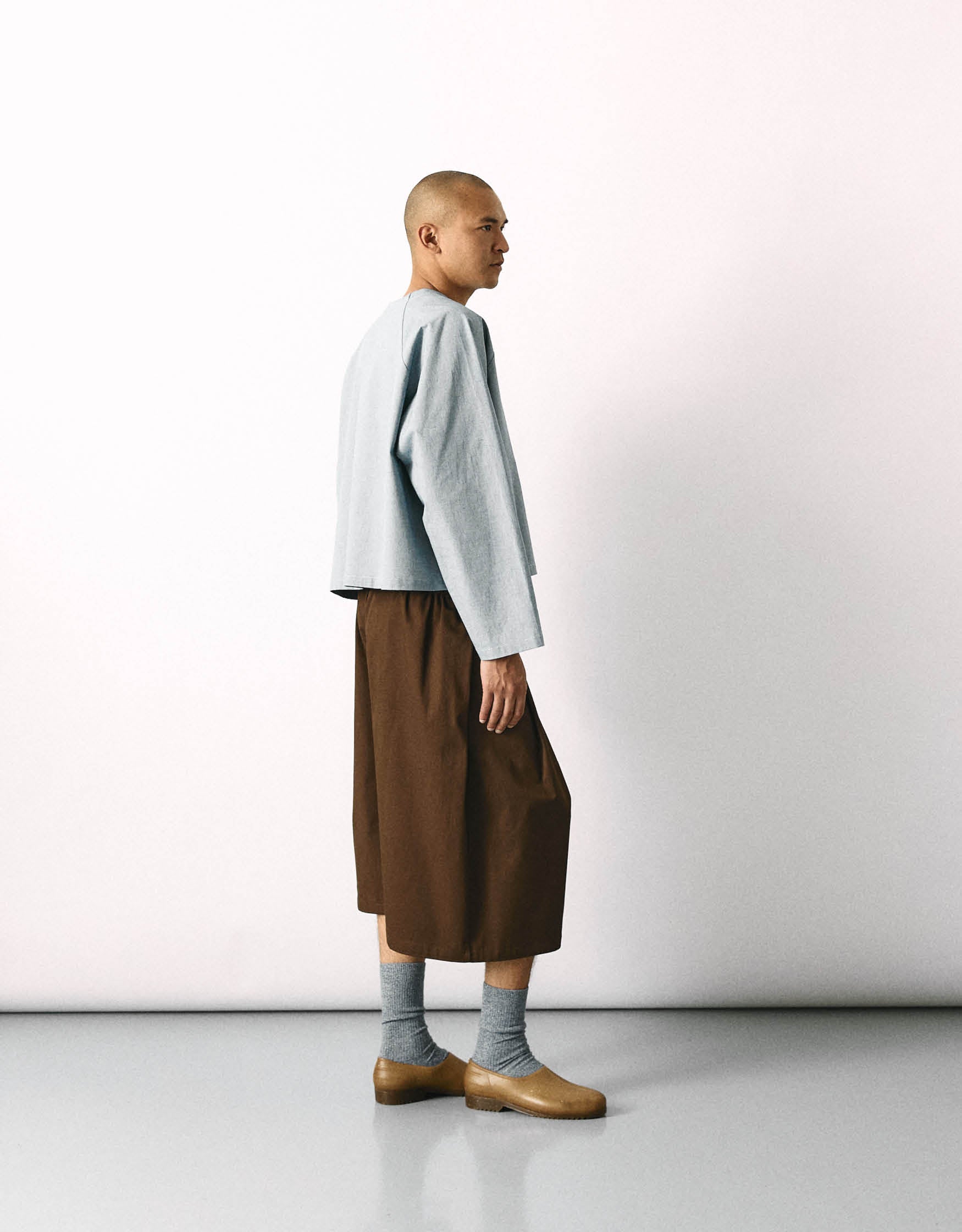 CROPPED SHIRT CHAPTER 4 _ LIGHT BLUE