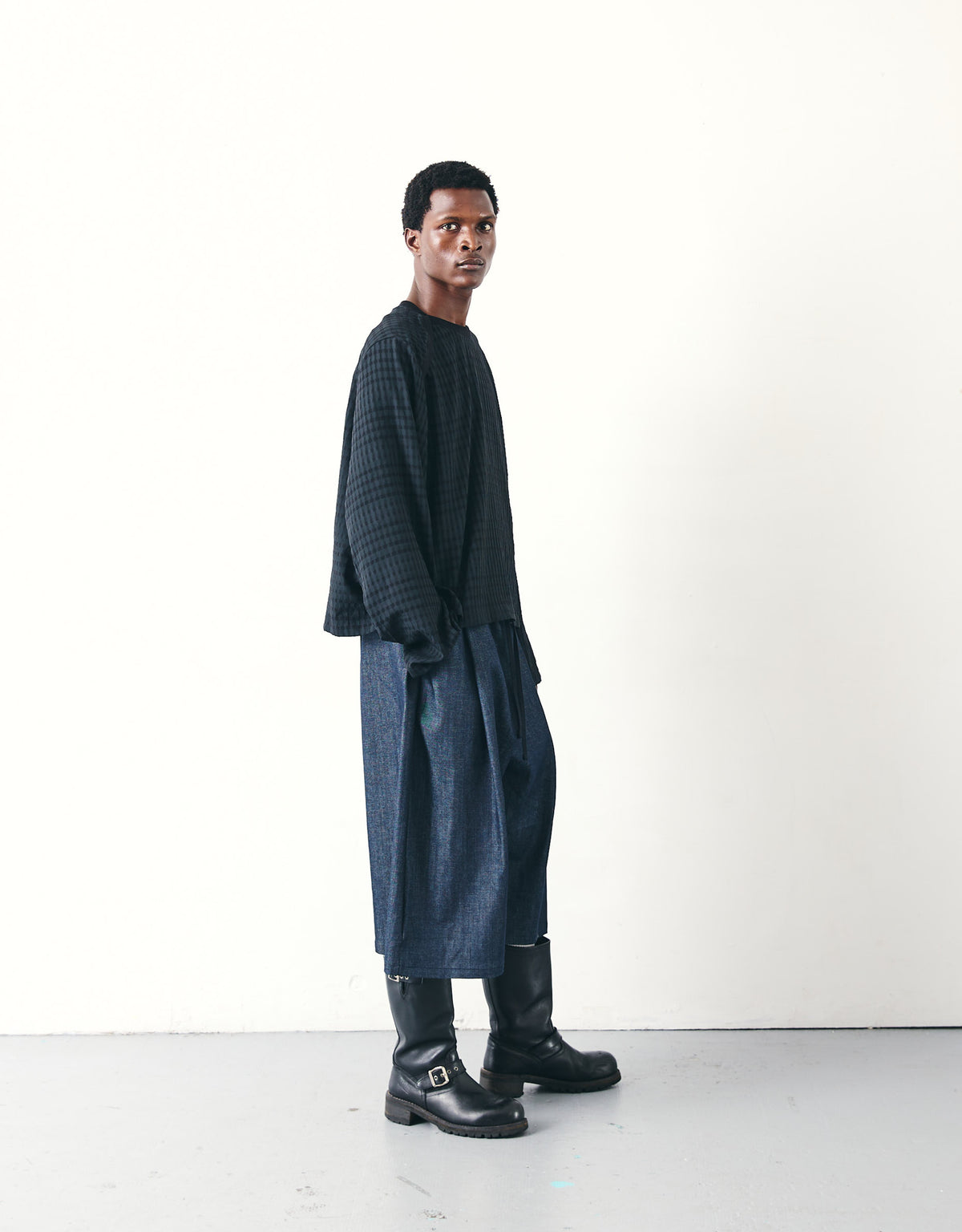 LONG DENIM SHORTS CHAPTER 2 _INDIGO